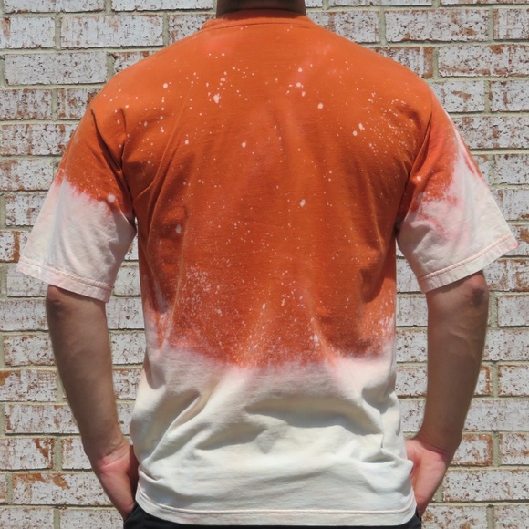 Texas Longhorns Custom Bleach Tee sz XL - Picture 4 of 4